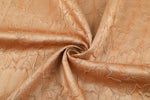 205g Dubai Zouxinhua Satin Ruffle Jacquard Fabric High-End Retro Style Cheongsam Fabric