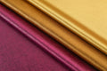 Satin pearlescent faux leather fabric with leather texture and crackle pattern, women's leather clothing fabric