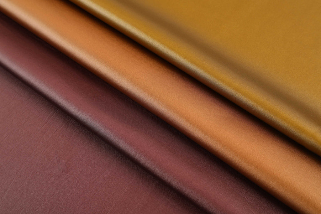 210gsm Double-Sided Satin Fabric | Wrinkle-Resistant Acetate-Feel Polyester, 148cm Wide
