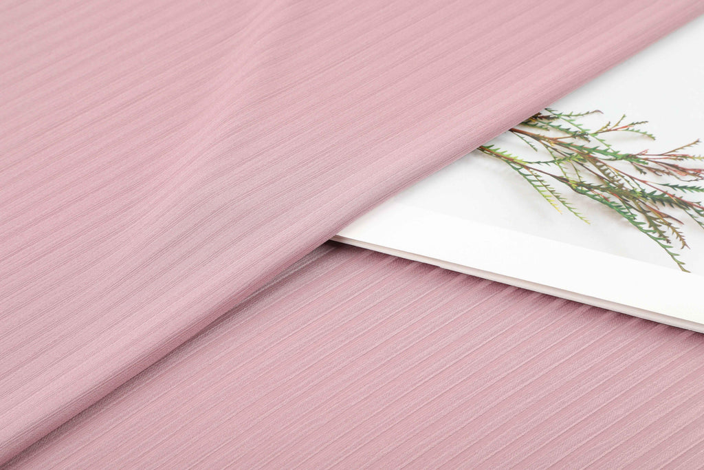 Satin striped polyester fabric for women's casual shirts