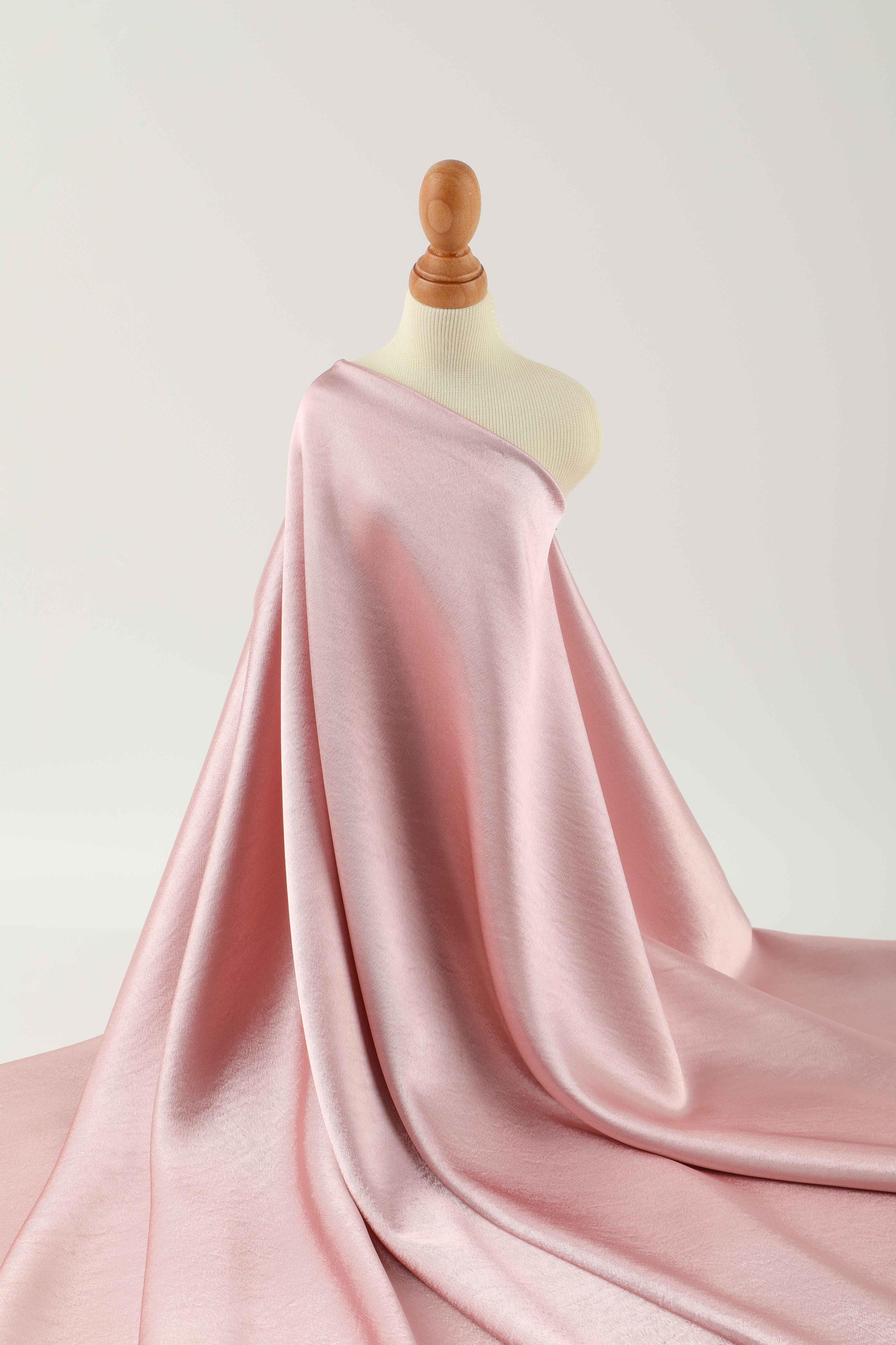 180g lightweight satin fabric for spring and summer sleepwear dresses.