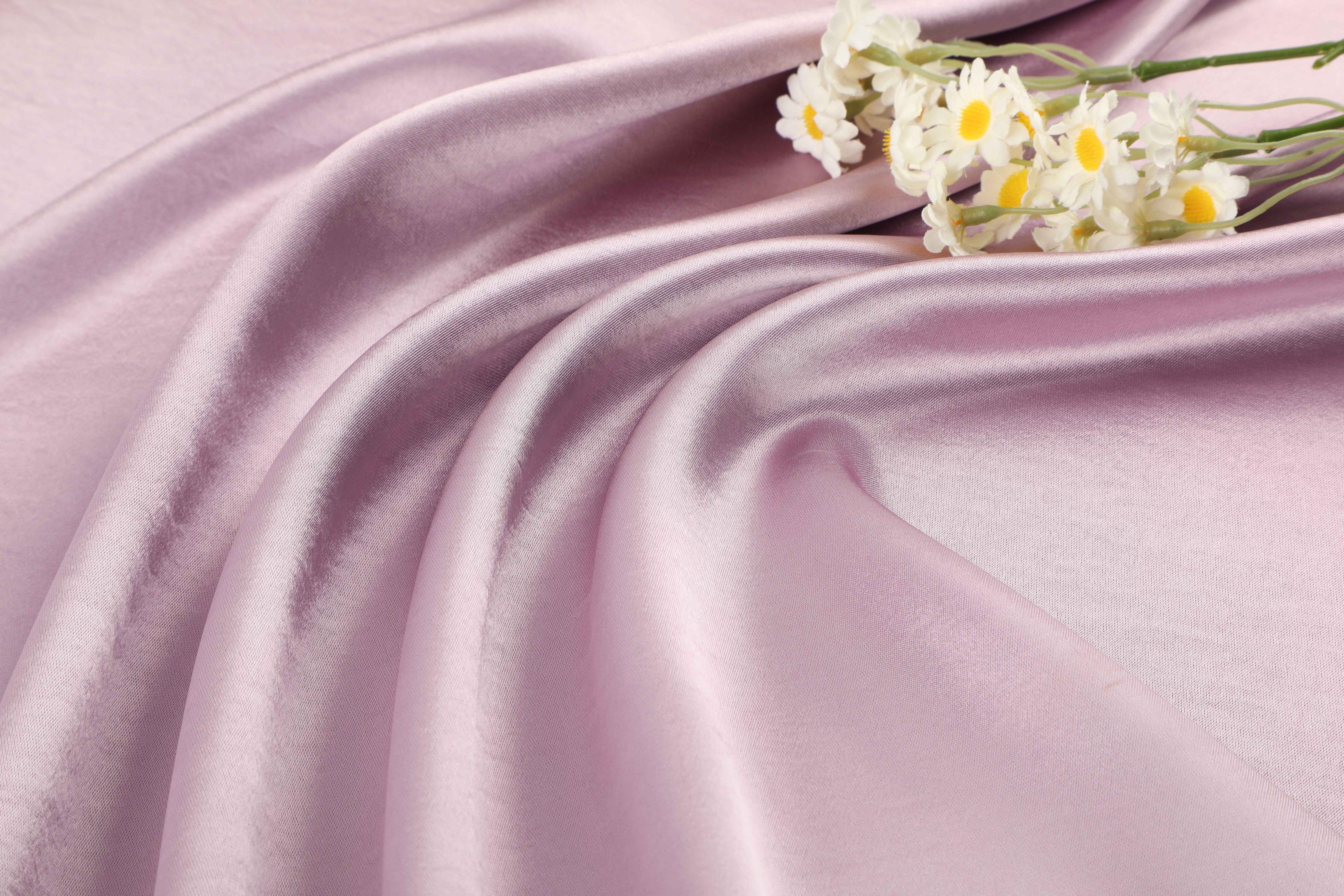 180g lightweight satin fabric for spring and summer sleepwear dresses.