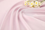 Elastic matte satin fabric, super soft stretch satin lining, pajama shirt, loungewear fabric
