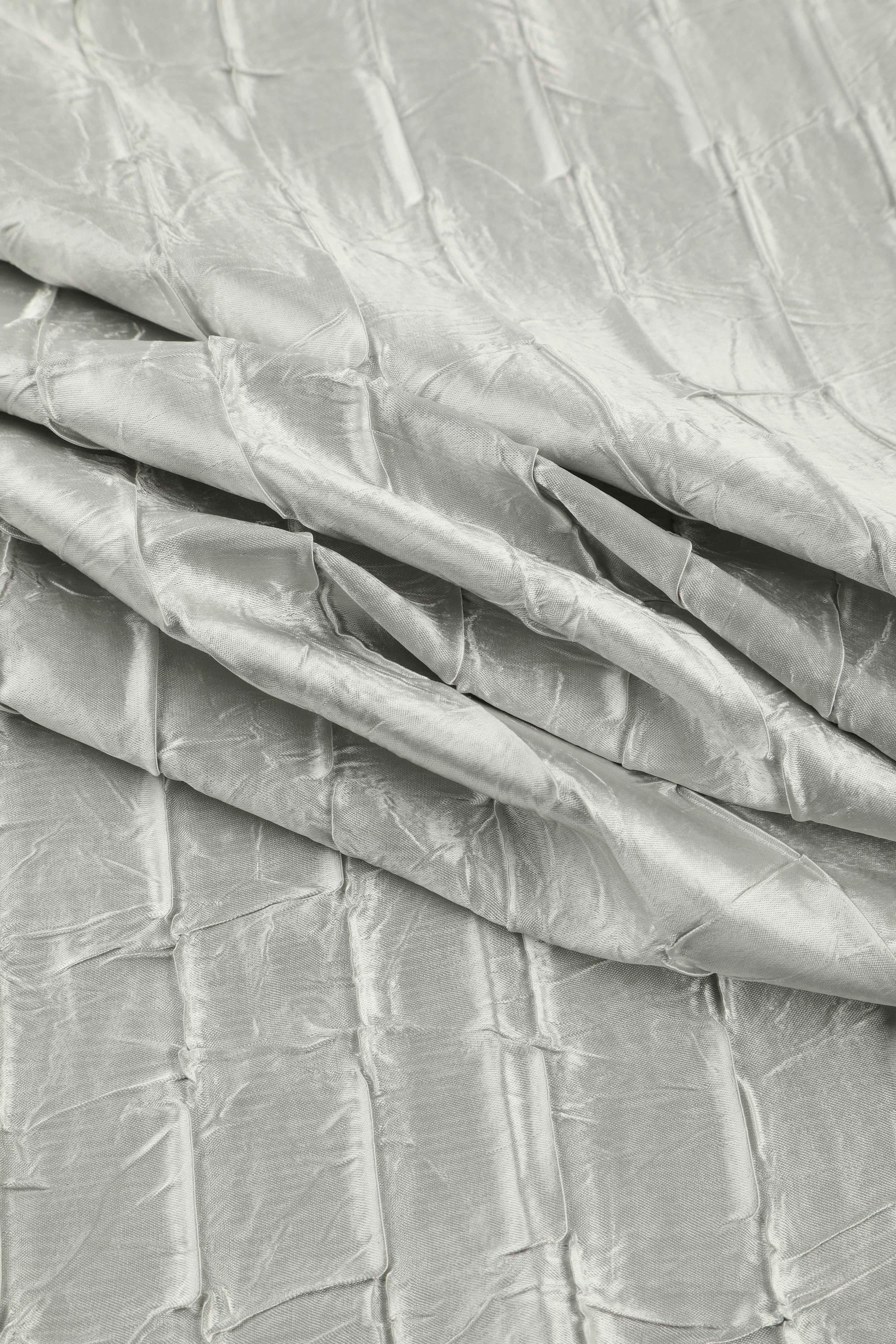 Satin Venetian Bleu 3D Textured Jacquard Fabric, Woven Rayon & Nylon Suit/Robe