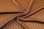 Silver striped double-sided satin chiffon fabric fashion fabric gold silk satin stripes