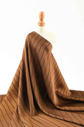 Silver striped double-sided satin chiffon fabric fashion fabric gold silk satin stripes