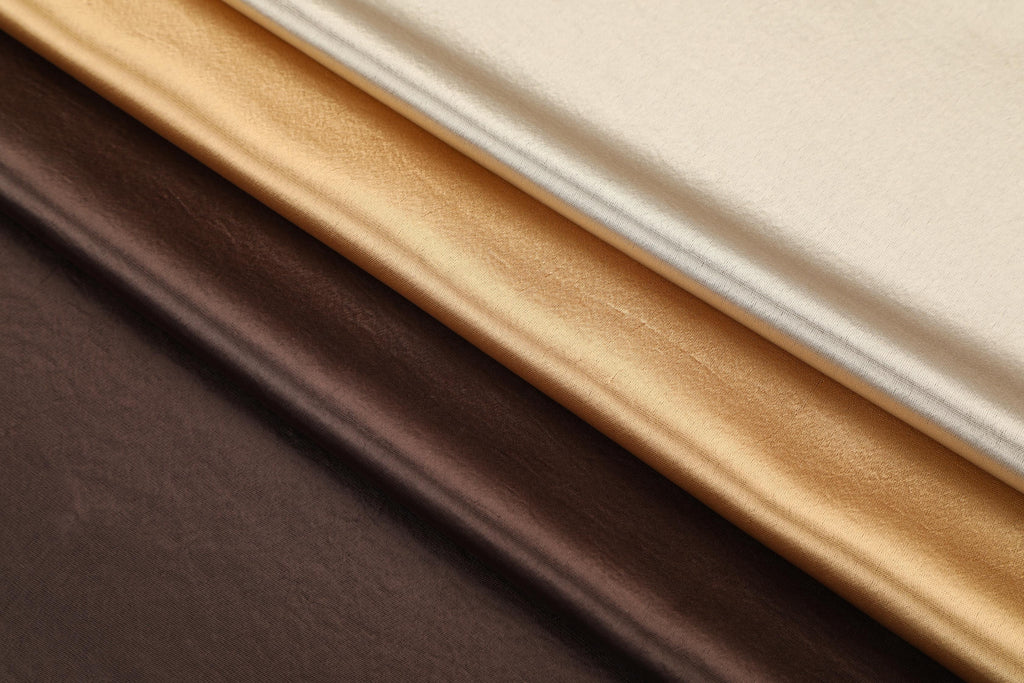 255g High-Quality Thickened Imitation Acetate Gilded Satin Fabric - High-End Gown Fabric